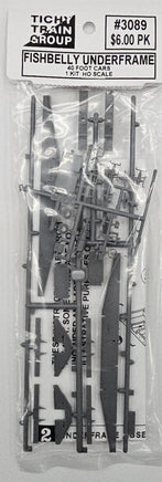 HO Tichy Train 40' Fishbelly Underframe 3089
