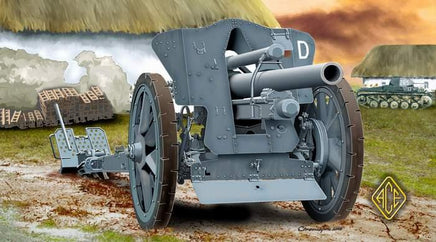 1/72 ACE Model German le FH18 10.5cm Field Howitzer 72216