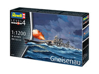 1/1200 Revell Germany Battleship Gneisenau 05181