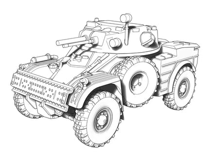 1/72 ACE Model AML-60 Mortar Carrier (4x4) 72455