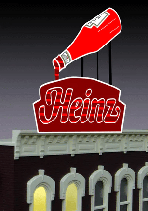 N/HO Miller Engineering Heinz Sign 1082