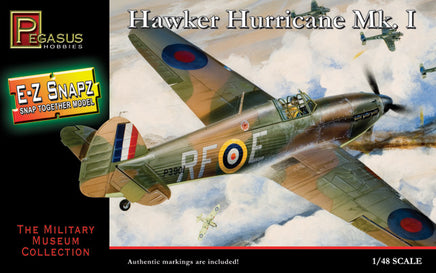 1/48 Pegasus Hawker Hurricane Mk.1 – E-Z Snapz 8411