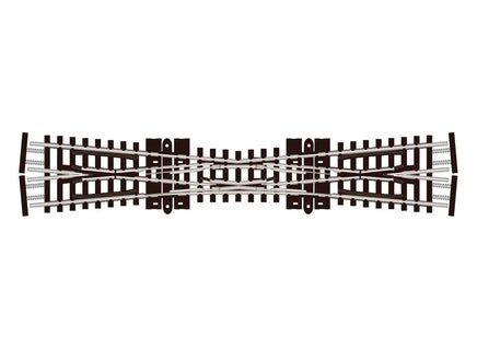 N Scale Peco SL-E380F Crossing - Single Slip 5989 - MPM Hobbies