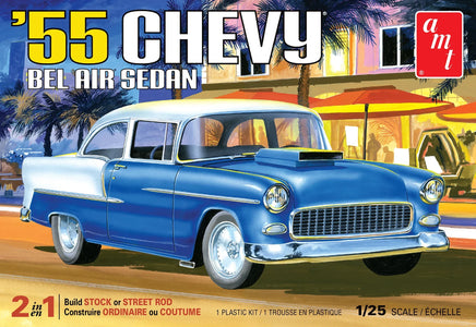 1/25 AMT 1955 Chevy Bel Air Sedan 1119