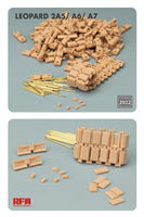 1/35 Ryefield Models Leopard 2A5/A6/A7 3D Printed Workable Track Links 2022