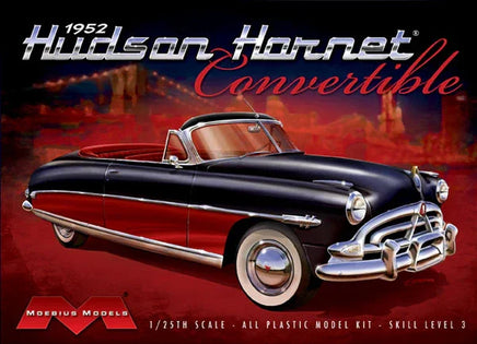 1/25 Moebius 1952 Hudson Hornet Convertible 1204 - MPM Hobbies