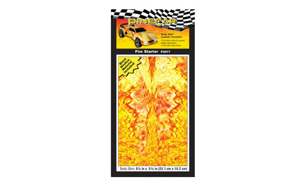PineCar Body Skin - Fire Starter 3977