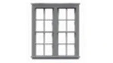 N Tichy Train 4/4 DBL Hung DBL Unit Window 2517