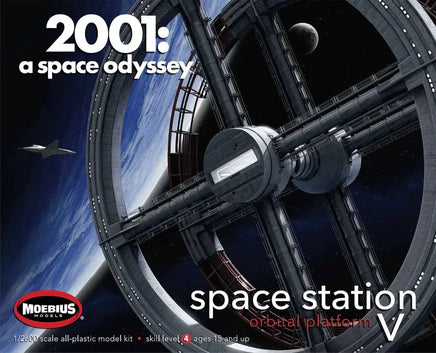 1/2600 Moebius 2001: A Space Odyssey Space Station V 2001-6 - MPM Hobbies