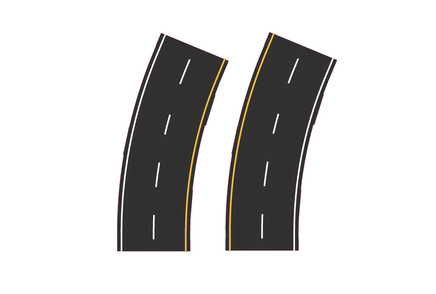 N Easy Streets Fresh Asphalt Broad Turn - Interstate (1 Pair) 325-2011