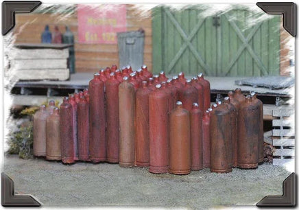 O Scale Bar Mills Acetylene Tanks 4025 - MPM Hobbies