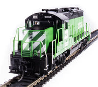 HO Broadway Ltd EMD GP20 Burlington Northern #2038 4267