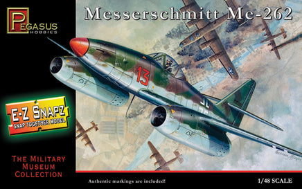 1/48 Pegasus Messerschmitt Me-262 – E-Z Snapz 8415