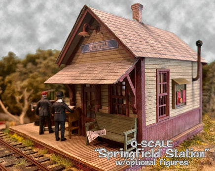 O Scale Bar Mills Springfield Stations V1 - 0264 - MPM Hobbies