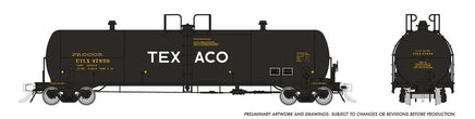 HO Rapido Procor 20k Gal Tank Car: Texaco (UTLX): Single Car - 135020A - MPM Hobbies