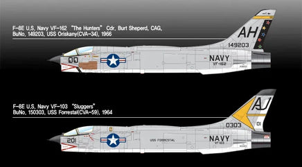 1/72 Academy USN F-8E Crusader VF-162 "The Hunters" 12521 - MPM Hobbies