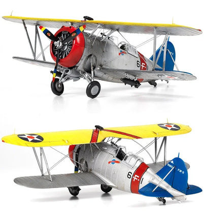 1/48 Academy US Navy Fighter F3F-2 VF-6 "Fighting Six" 12326 - MPM Hobbies