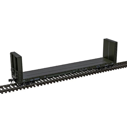 HO Atlas 51'6" Bulkhead Flat Car Indiana Harbor Belt #18228 - 20007103
