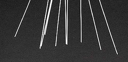 Plastruct .015 Round Styrene Rod (MR-15 / 10 Pack) 90849 - MPM Hobbies