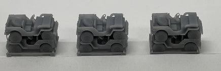 N Phoenix Precision Jeep Pair (Flat Car Load) 30633