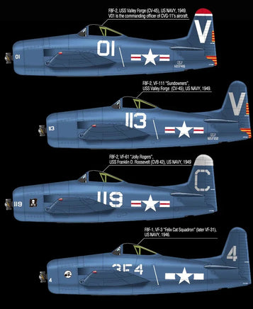 1/48 Academy F8F-1/2 "USS Tarawa" 12313 - MPM Hobbies