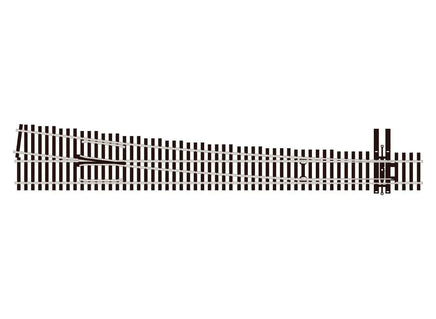 HO Peco SL-8381 Turnout 8th Radius Right Hand 34200 - MPM Hobbies