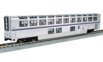 HO Kato Amtrak Superliner I Lounge Phase Vi With Preinstalled Interior Light 356065-1 - MPM Hobbies