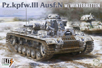 1/35 Takom Pz.Kpfw. III Ausf. N w/Winterketten (Blitz) 8011