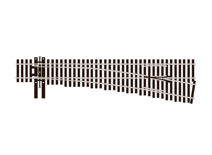 HO Peco SL-U7061 Code 70 No.6 Turnout Right Hand 79317 - MPM Hobbies