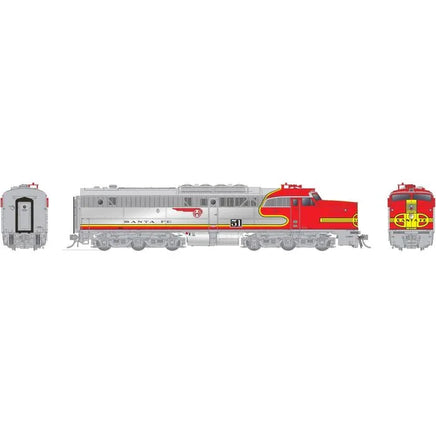 HO Rapido PA-1 (DC/DCC/Sound): AT&SF (Repowered): #51L - 023545 - MPM Hobbies