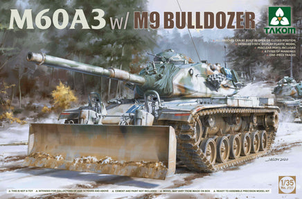1/35 Takom M60A3 w/M9 Bulldozer 2137