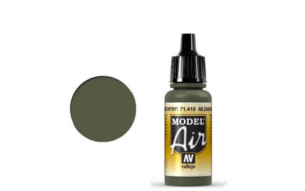 Vallejo Model Air AII Zashchitnyi Camouflage Green 17ml 71.410