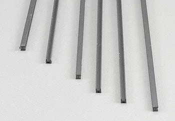 Plastruct 3/32" ABS H Column (H-3 / 6 pack) 90062 - MPM Hobbies