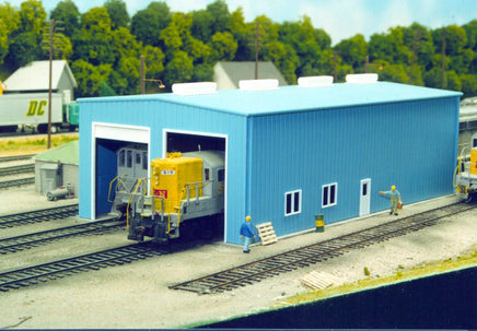 HO Rix Products Engine House 1 or 2 Door 541-0008 - MPM Hobbies