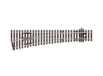 HO Peco SL-E96 Turnout Medium Radius Left Hand 37607 - MPM Hobbies