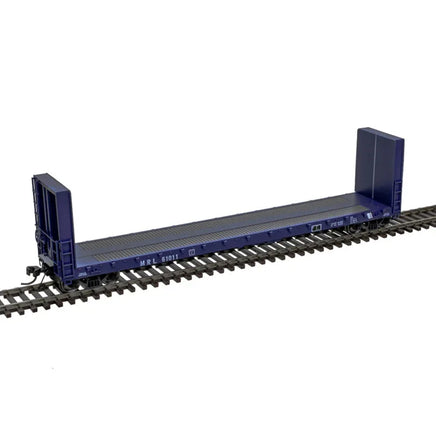 HO Atlas 51'6" Bulkhead Flat Car Montana Rail Link #61020 - 20007110