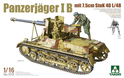 1/16 Takom Panzerjäger I B mit 7.5cm Stuk 40 L48 1018