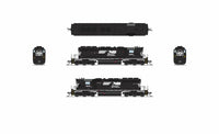 N Broadway Ltd EMD SD40-2 NS 1628 Black/White W/High Hood Paragon4 Sound/DC/DCC 9467