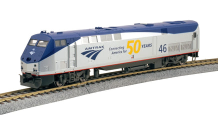 HO Kato GE P42 "Genesis" Amtrak Phase V Late #46 with 50th Anniversary Logo with ESU Loksound 37-6112-L - MPM Hobbies