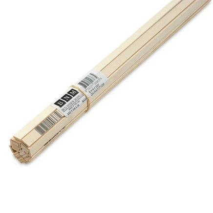Bud Nosen Basswood Stick 3/32" x 3/8" x 24" (28/pkg) 3207