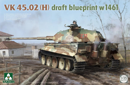 1/35 Takom VK 45.02 (H) Draft Blueprint w1461 2191