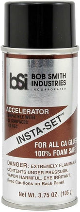Bob Smith Industries Insta-Set Aerosol Accelerator 4.4 oz Spray 155
