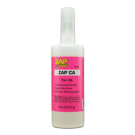 Zap 4 oz. Zap CA (Thin - Pink) PT-06