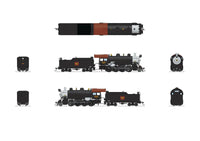HO Broadway Ltd 2-8-0 Consolidation CBQ 634 No-Sound / DCC-Ready 8750