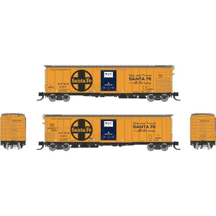 N Rapido Santa Fe RR-56 Mechanical Reefer: Santa Fe All The Way Slogan: Single Car 561006A