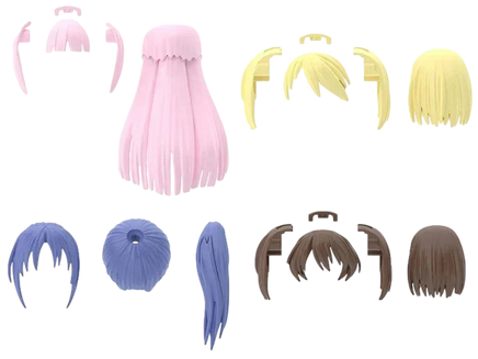 Bandai 30MS Option Hair Style Parts Vol.6 (4 Types) 9034001