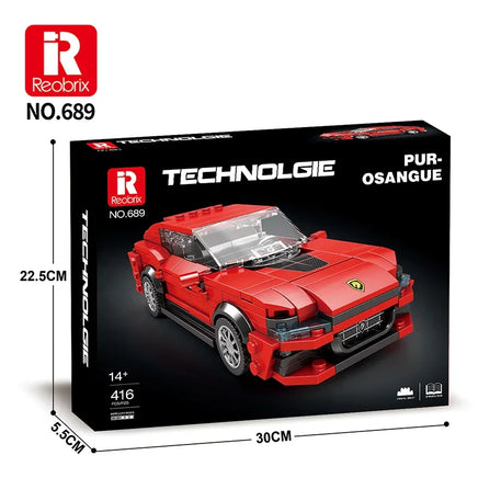 Reobrix Ferrari Pur-Osangue (416 pcs) 689