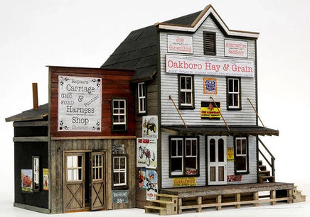 O/On30 Banta Modelworks Oakboro Hay and Grain 6153 - MPM Hobbies