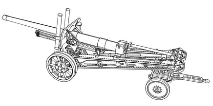 1/72 ACE Model A-19 Soviet WWII 122mm Heavy Gun 72582