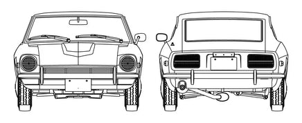 1/24 Hasegawa Datsun 240Z HLS30 (Left-Hand Drive Version) 20405 - MPM Hobbies